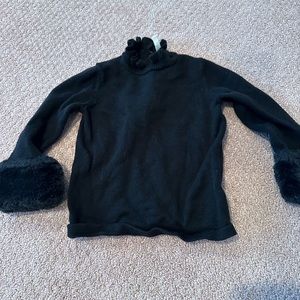 Jamie and Jack girls black sweater size 2t in perfect condition!